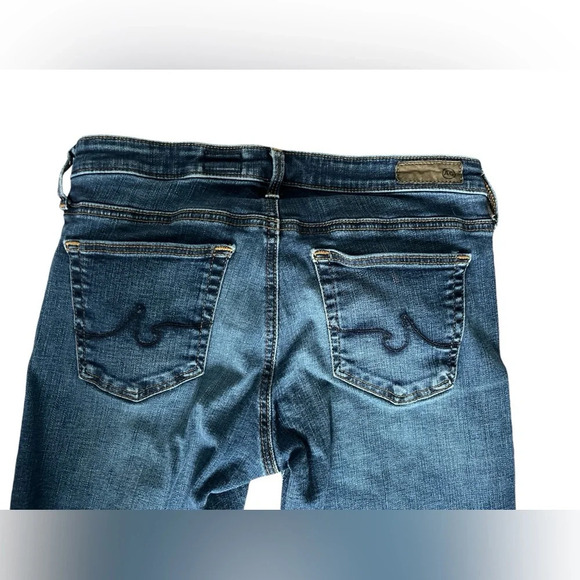 Ladies AG The Stevie Ankle, Mid-Rise Slim Straight Jean, Size 27 - Picture 5 of 6